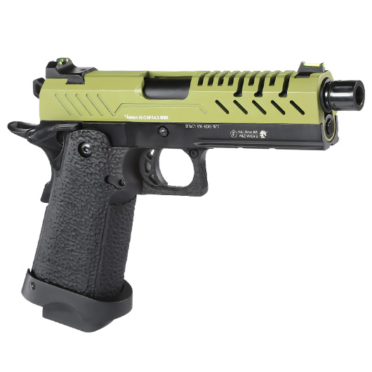 Ersatzteilset Vorsk Airsoft Hi-Capa 4.3 Vollmetall GBB 6mm BB Green / schwarz Bild 7
