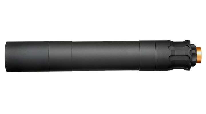 RGW OBS-Style 45ACP Aluminium Silencer 14mm- schwarz / kupfer Bild 2