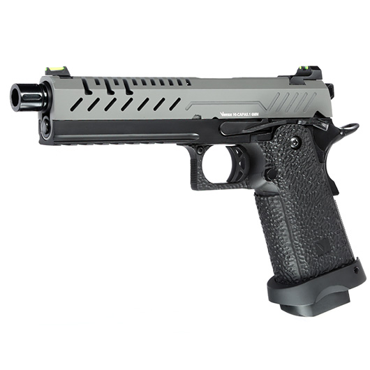 Vorsk Airsoft Hi-Capa 5.1 Vollmetall GBB 6mm BB grau / schwarz