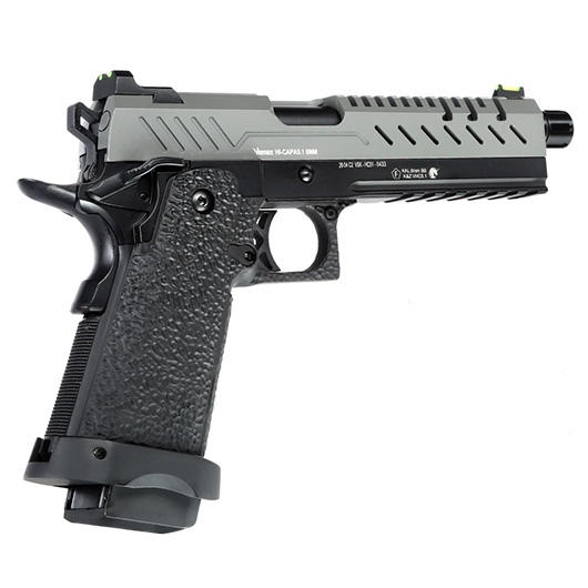 Vorsk Airsoft Hi-Capa 5.1 Vollmetall GBB 6mm BB grau / schwarz Bild 4