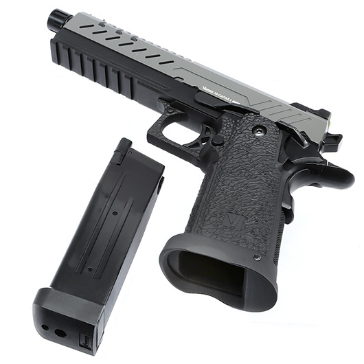 Vorsk Airsoft Hi-Capa 5.1 Vollmetall GBB 6mm BB grau / schwarz Bild 6