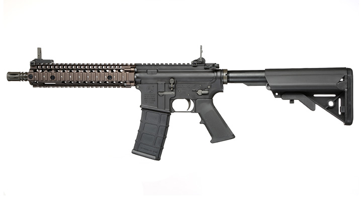 GHK Colt / Daniel Defense MK18 MOD1 Vollmetall Gas-Blow-Back 6mm BB Dualtone Bild 1