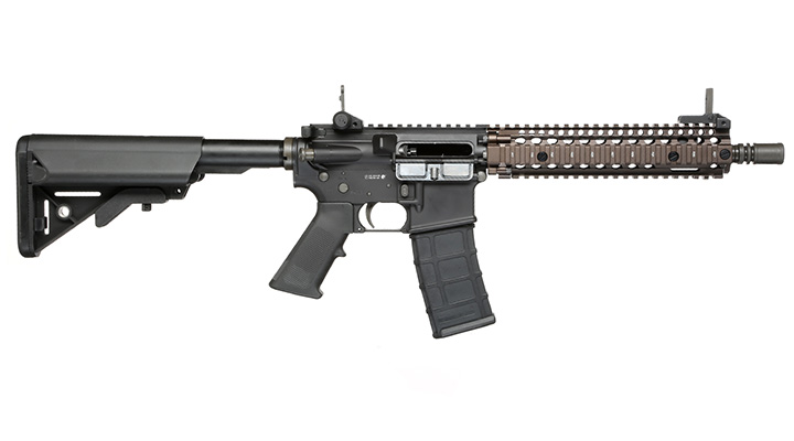 GHK Colt / Daniel Defense MK18 MOD1 Vollmetall Gas-Blow-Back 6mm BB  Dualtone kaufen