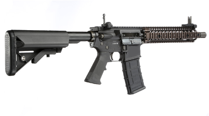 GHK Colt / Daniel Defense MK18 MOD1 Vollmetall Gas-Blow-Back 6mm BB Dualtone Bild 3