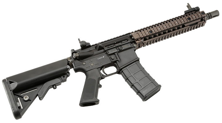 GHK Colt / Daniel Defense MK18 MOD1 Vollmetall Gas-Blow-Back 6mm BB Dualtone Bild 4
