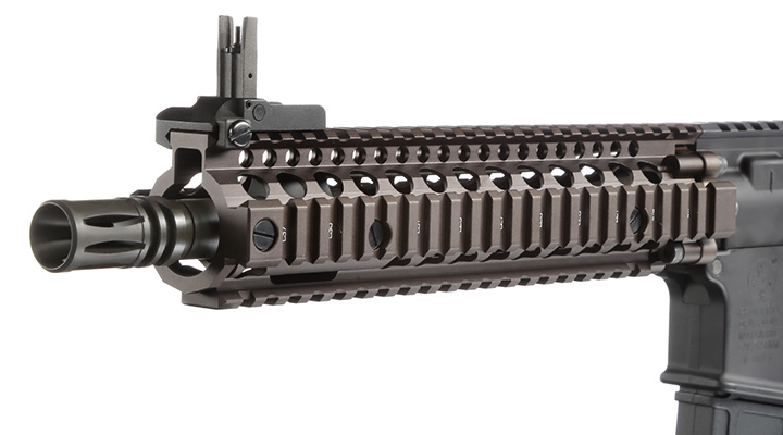 GHK Colt / Daniel Defense MK18 MOD1 Vollmetall Gas-Blow-Back 6mm BB Dualtone Bild 6