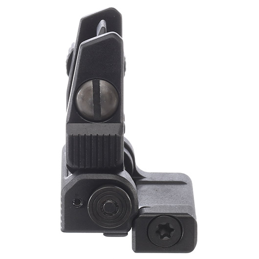 UTG Accu-Sync AR15 Flip-Up Rear Sight schwarz f. 21mm Schienen schwarz Bild 4