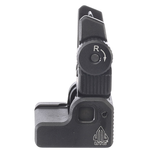 UTG Accu-Sync AR15 Flip-Up Rear Sight schwarz f. 21mm Schienen schwarz Bild 5