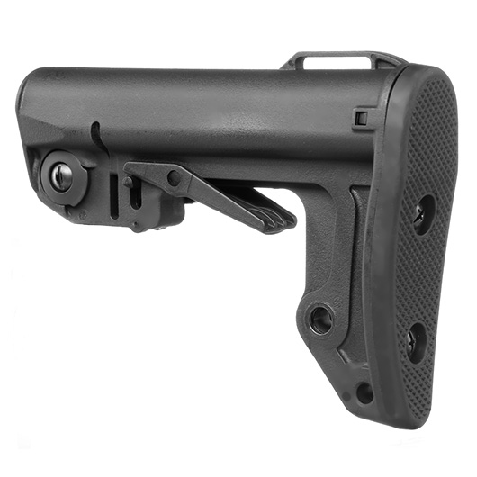 King Arms M4 TWS Type 4 Retractable Schaft schwarz Bild 3