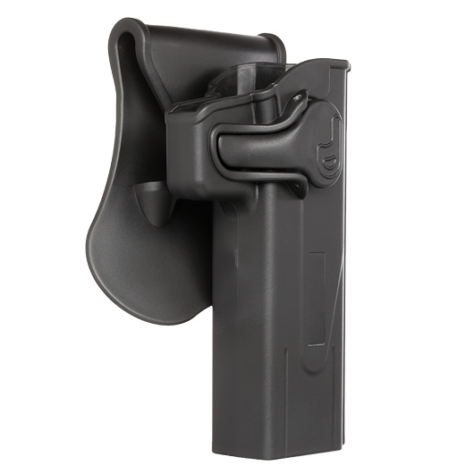 Strike Systems TQR Holster HT-Polymer Paddle fr Hi-Capa 5.1 Pistolen Rechts schwarz Bild 1