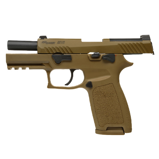 VFC Sig Sauer ProForce P320-M18 m. Metallschlitten Gas-Blow-Back 6mm BB Coyote Tan Bild 2