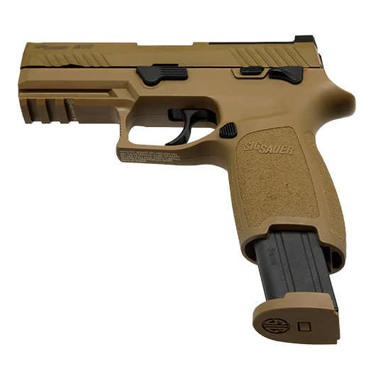 VFC Sig Sauer ProForce P320-M18 m. Metallschlitten Gas-Blow-Back 6mm BB Coyote Tan Bild 5