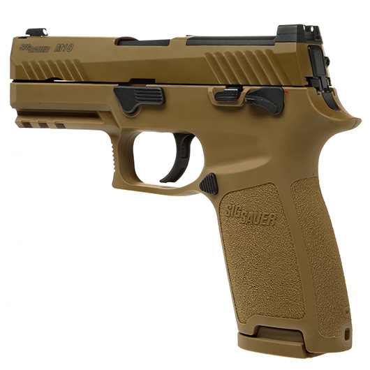 VFC Sig Sauer ProForce P320-M18 m. Metallschlitten Gas-Blow-Back 6mm BB Coyote Tan Bild 8