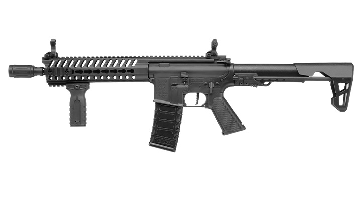 King Arms M4 Striker KeyMod CQB Ultra Grade Version II S-AEG 6mm BB schwarz Bild 1