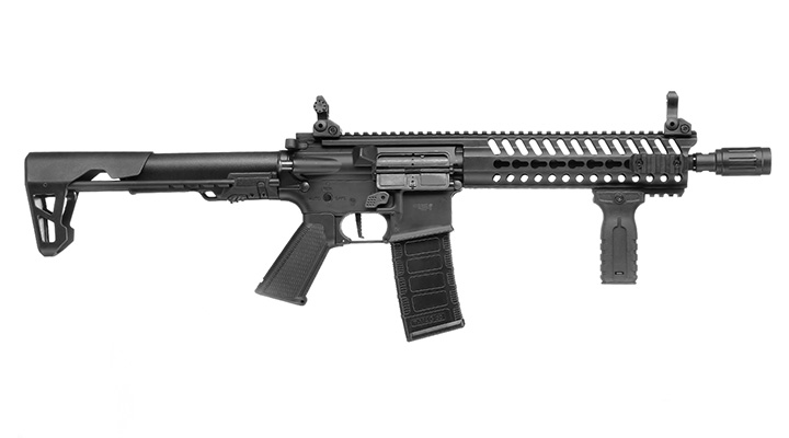 King Arms M4 Striker KeyMod CQB Ultra Grade Version II S-AEG 6mm BB schwarz Bild 2