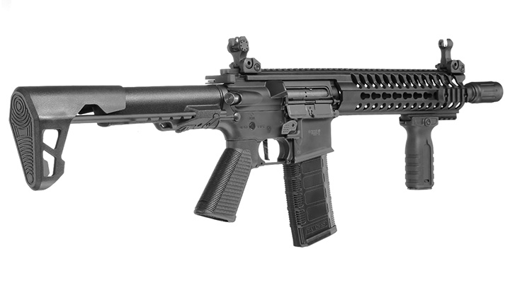King Arms M4 Striker KeyMod CQB Ultra Grade Version II S-AEG 6mm BB schwarz Bild 3
