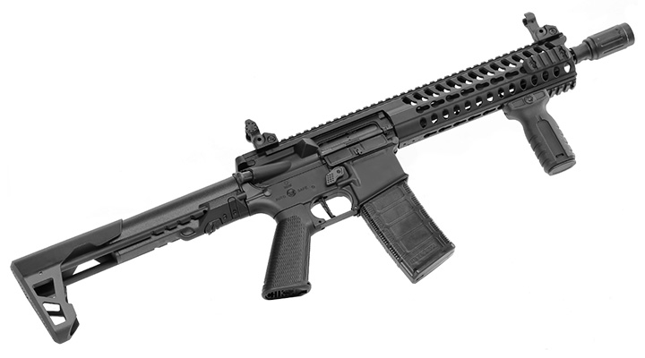 King Arms M4 Striker KeyMod CQB Ultra Grade Version II S-AEG 6mm BB schwarz Bild 5