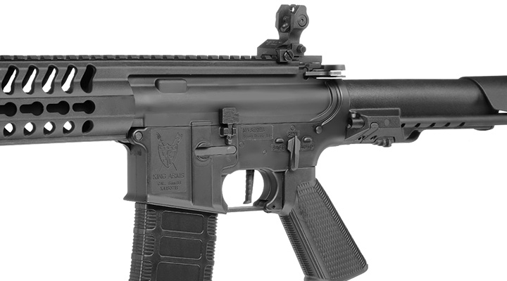 King Arms M4 Striker KeyMod CQB Ultra Grade Version II S-AEG 6mm BB schwarz Bild 7