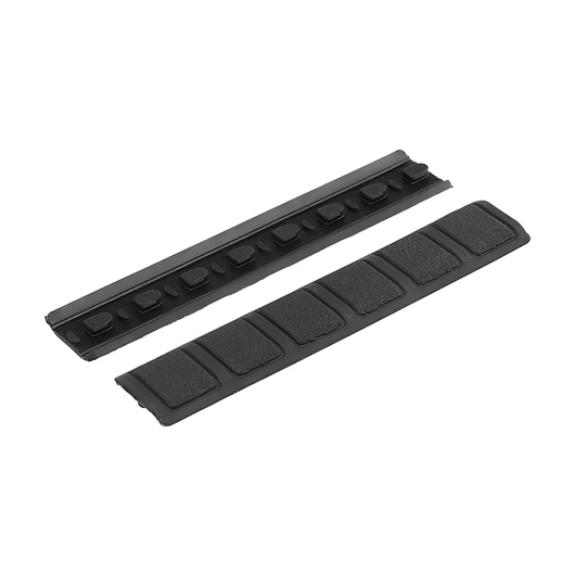 MP Airsoft KeyMod Gummi Soft Rail Covers Type-B 158mm (4 Stck) schwarz Bild 1