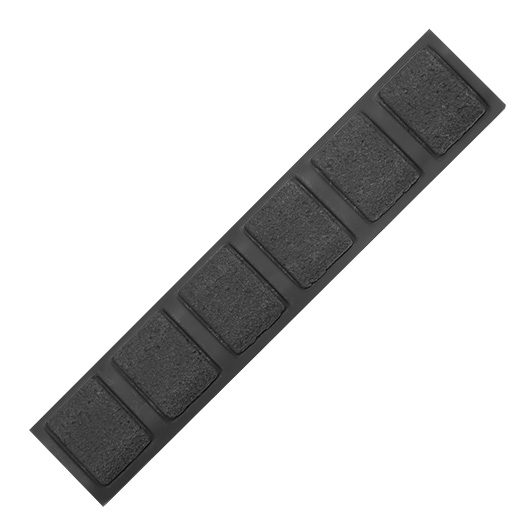 MP Airsoft KeyMod Gummi Soft Rail Covers Type-B 158mm (4 Stck) schwarz Bild 2
