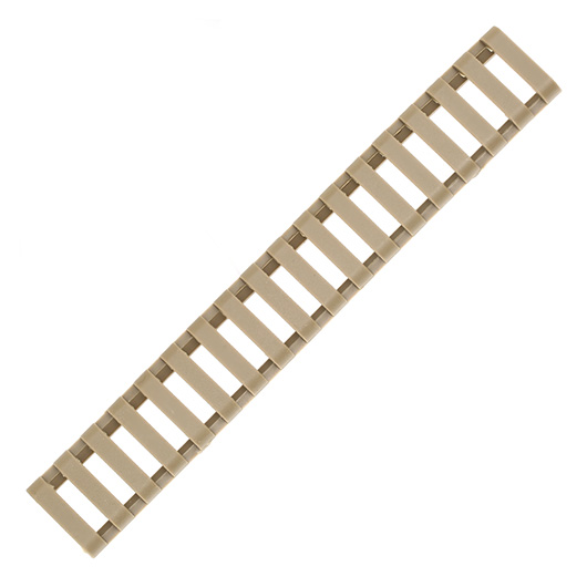 MP Airsoft Ladder Rail Cover 44 / 72 / 170 mm 3er Set - Dark Earth Bild 1