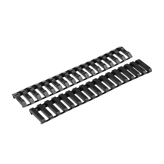 MP Airsoft Ladder Rail Cover 160mm 4er Set - schwarz Bild 1