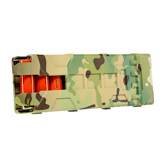 Nuprol Molle Magazintasche f. 10 Shotgun Shells / Patronen MC-Camo Bild 4