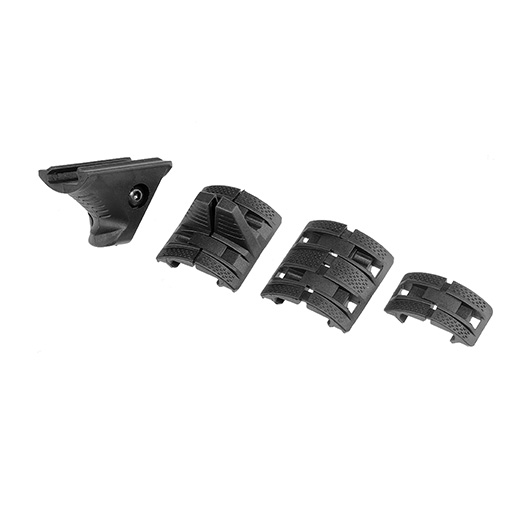 MP X-Design Hand Stop Kit fr 20 - 22mm Schienen schwarz