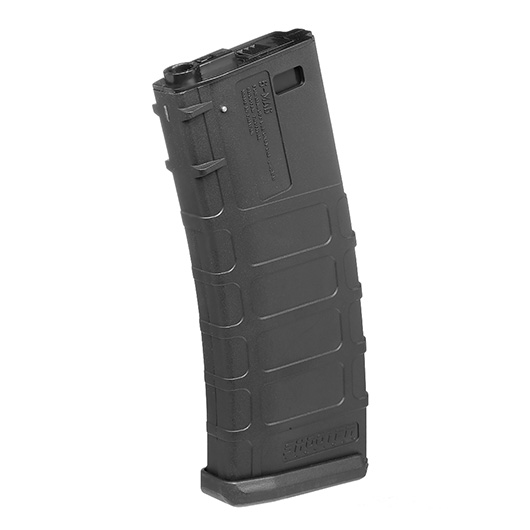 Max Tactical M4 S-MAG Polymer-Magazin Hi-Cap 320 Schuss Tracer-Mag schwarz