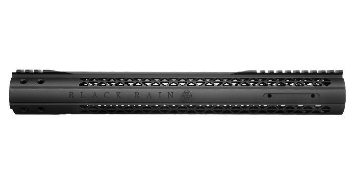 King Arms M4 / M16 Black Rain Ordnance Mod Rail Handguard 15 Zoll inkl. Fluted Lauf schwarz Bild 1