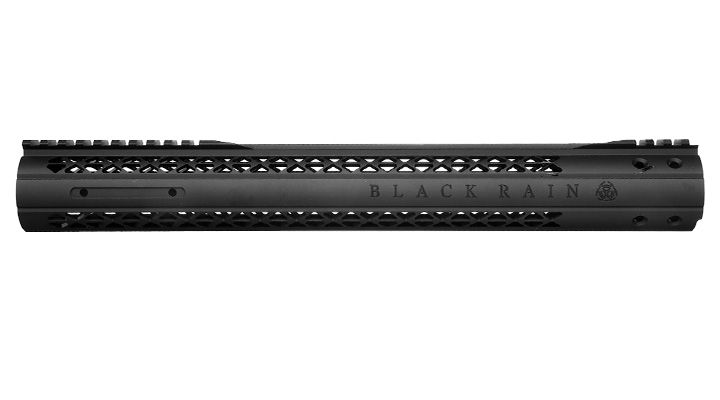 King Arms M4 / M16 Black Rain Ordnance Mod Rail Handguard 15 Zoll inkl. Fluted Lauf schwarz Bild 2