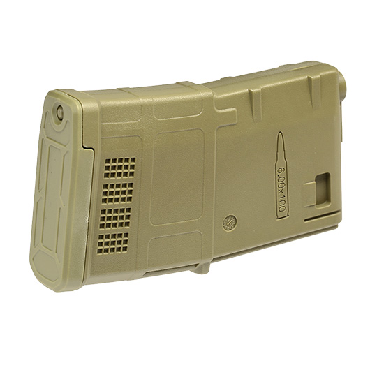 Ares M4 / M16 AMAG Magazin Mid-Cap 100 Schuss Short-Type Dark Earth Bild 1