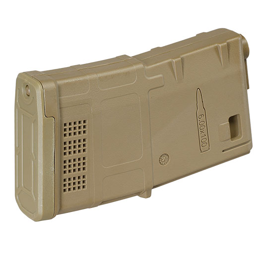 Ares M4 / M16 AMAG Magazin Mid-Cap 100 Schuss Short-Type Dark Earth Bild 1