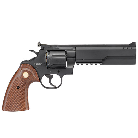 King Arms .357 Python 6 Zoll Evil-Killer Revolver Vollmetall Gas 6mm BB schwarz Bild 3