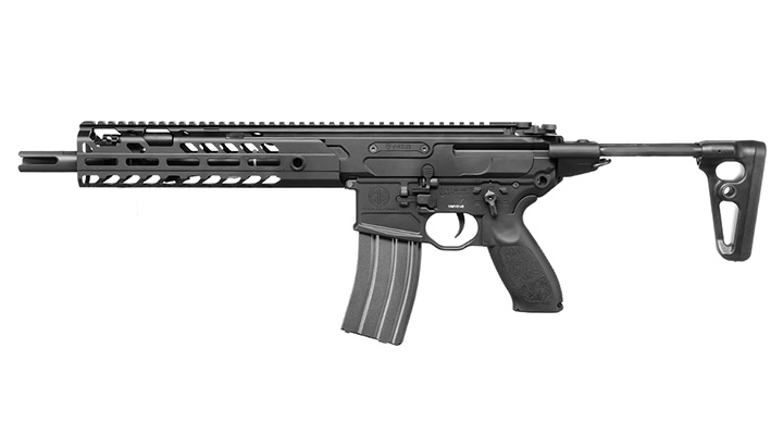 Versandrcklufer VFC Sig Sauer ProForce MCX Virtus SBR Vollmetall S-AEG 6mm BB schwarz Bild 1