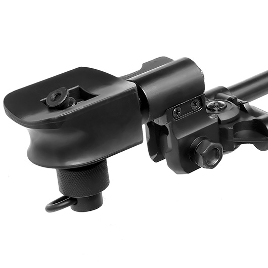 Nuprol L96-Style Sniper Zweibein mit Sniper-Halterung 185 - 265 mm schwarz Bild 3
