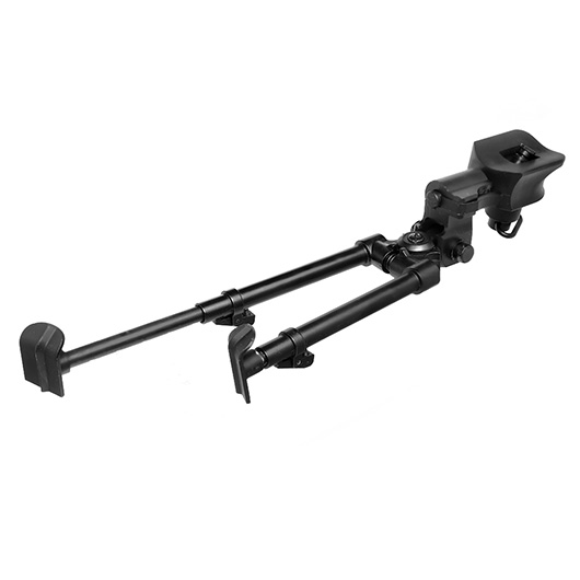 Nuprol L96-Style Sniper Zweibein mit Sniper-Halterung 185 - 265 mm schwarz Bild 4