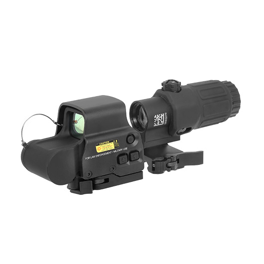 GK Tactical 558 Red- / Green-Dot Holosight inkl. 3X Magnifier Set schwarz