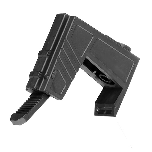 SRC M4 9mm-Style Magazinadapter f. M4 / M16 S-AEG Gewehre schwarz Bild 3