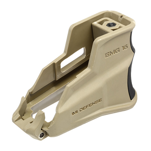 IMI M4 / M16 EMG Polymer Ergonomic Magwell Griff Overmolded f. Magazinschacht Tan Bild 4