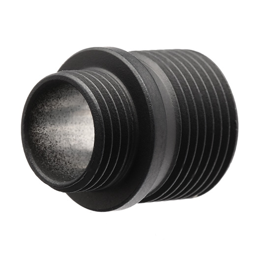 AiRReX Aluminium Schalldmpferadapter f. Pistolen 11mm+ auf 14mm- schwarz Bild 1