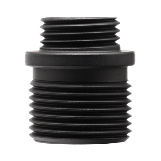 AiRReX Aluminium Schalldmpferadapter f. Pistolen 11mm+ auf 14mm- schwarz Bild 3