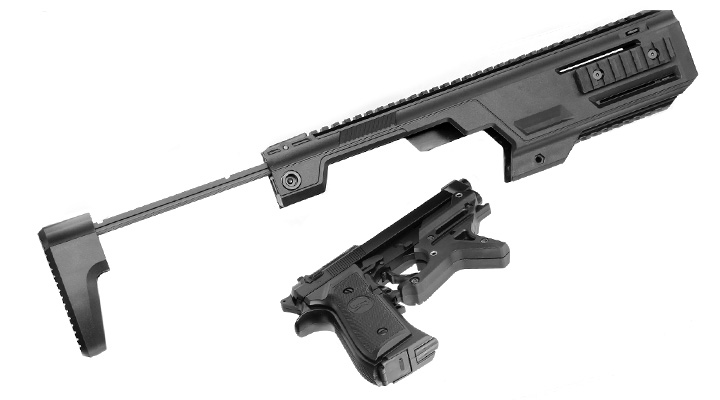 SRC SR92 / M92 SMG Carbine Conversion Kit schwarz Bild 6