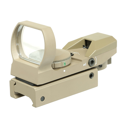 Nuprol Point RDS Red- / Green-Dot Sight mit 4 Absehen Flat Dark Earth