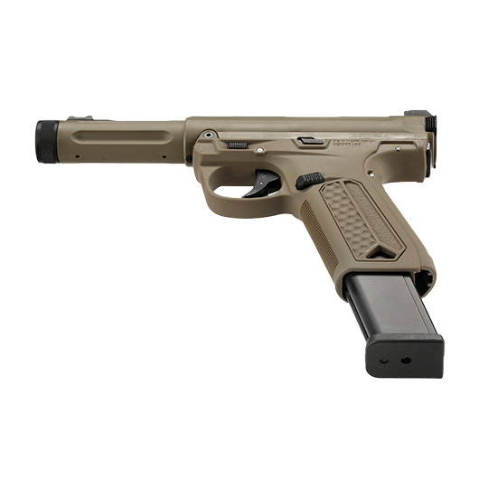 Action Army AAP-01 Assassin Pistol Polymer GBB 6mm BB Flat Dark Earth Bild 5