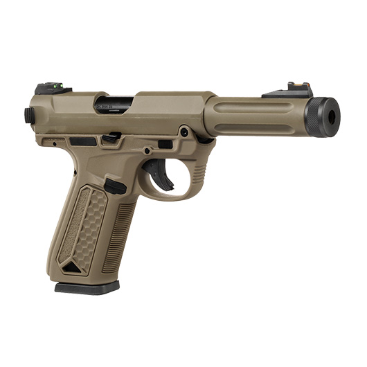 Action Army AAP-01 Assassin Pistol Polymer GBB 6mm BB Flat Dark Earth Bild 7