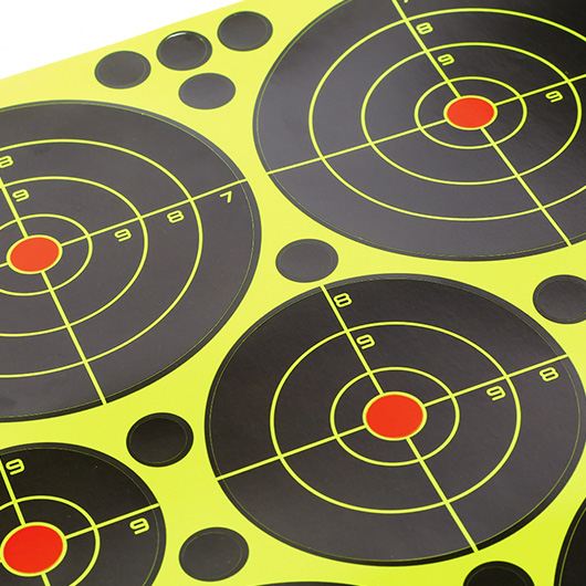 Combat Zone 4 Zoll Vision Targets Zielscheiben Set - 10 Stck Bild 4