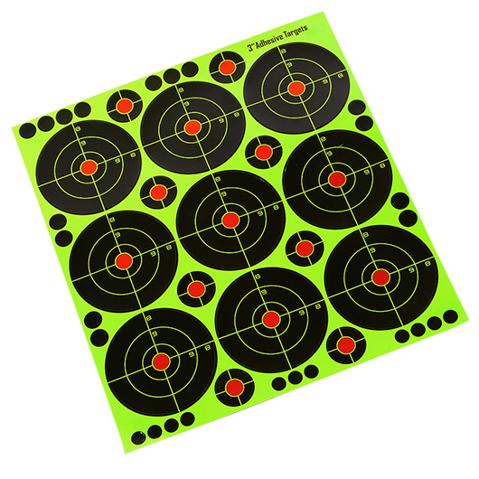 Combat Zone 3 Zoll Vision Targets Zielscheiben Set - 10 Stck Bild 2