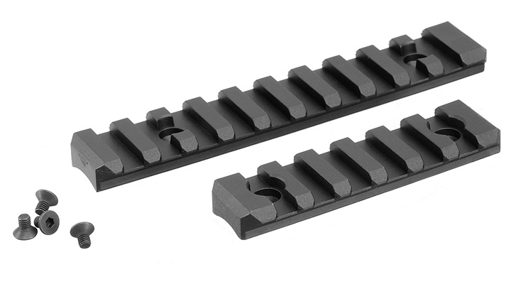 Action Army AAP-01 Tactical 21mm Rail Set oben / unten schwarz