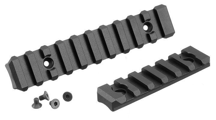 Action Army AAP-01 Tactical 21mm Rail Set oben / unten schwarz Bild 1